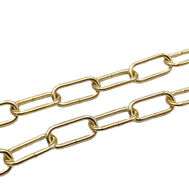 CHANDELIER CHAIN POLISHED BRASS EFFECT 10 KGS MAX 