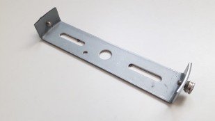 Light fixing ceiling rose strap bracket strap brace unearthed 120mm width 2 nickel nuts