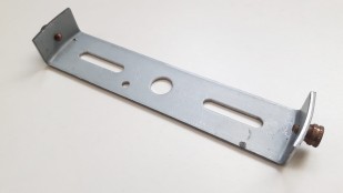 Light Fixing Ceiling Rose Strap Bracket Strap Brace Unearthed 120mm Width 2 Antique Brass Nuts