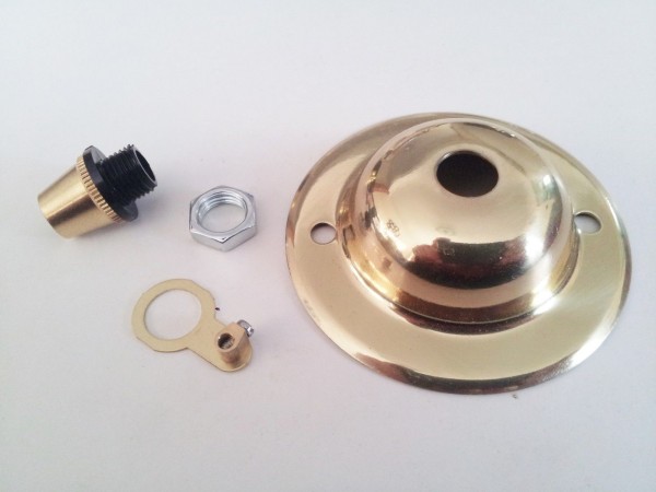 Solid Brass Ceiling Rose cordgrip Plate Hanging Suspension Fixing Plate