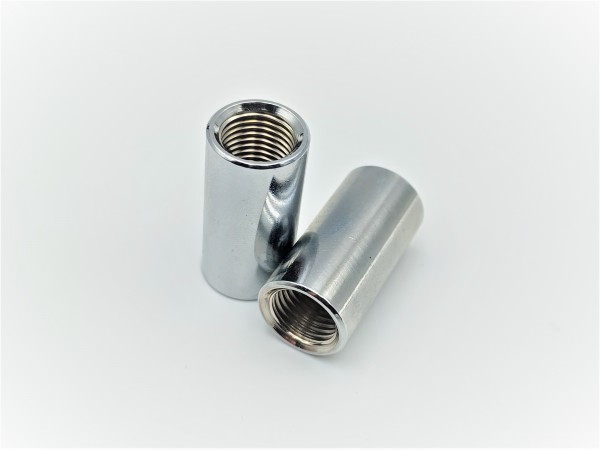 chrome Coupler 10mm Internal Thread