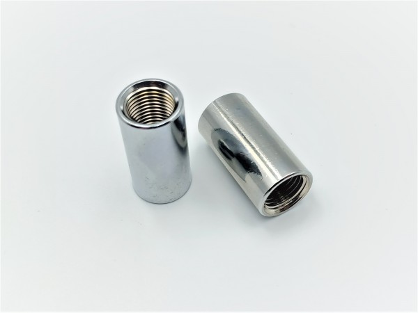 chrome Coupler 10mm Internal Thread