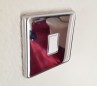 Light Switch Cover Plate Conversion In Victorian Chrome double