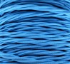 3 CORE BRAIDED FLEX CHANDELIER CABLE OCEAN BLUE 0.75MM