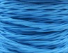 3 CORE BRAIDED FLEX CHANDELIER CABLE OCEAN BLUE 0.75MM