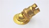 Angle Lamp Holder With 2 1~4 Inch Brass Gallery BC - B22 