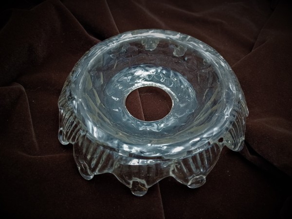 Victorian Chandelier Venetian glass pan 