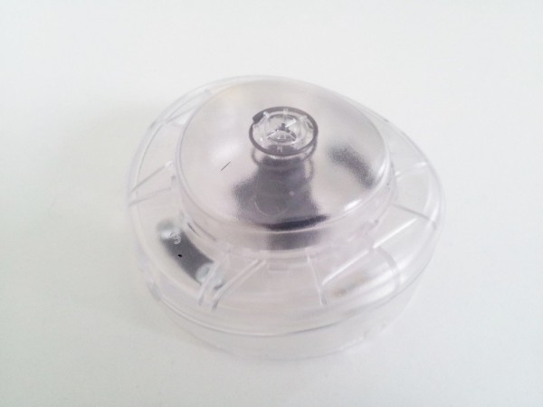 Inline floor or table lamp switch in clear 2 core only